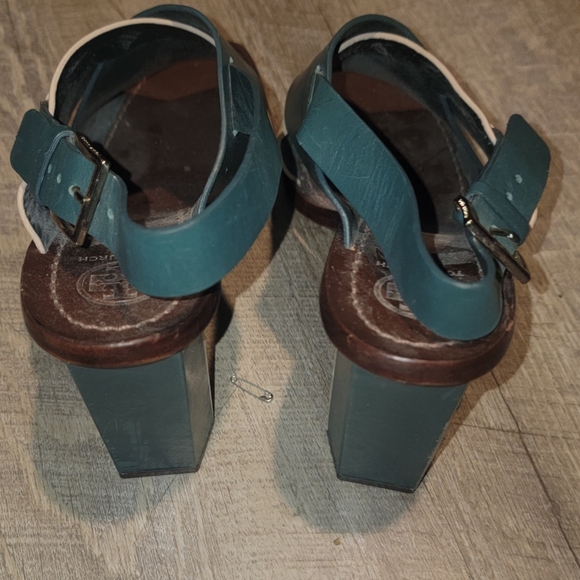 Tory Burch Block Heel Bleeker Sandal 8.5M - Picture 5 of 8